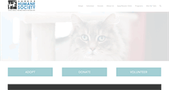 Desktop Screenshot of harborhumane.org