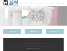Tablet Screenshot of harborhumane.org